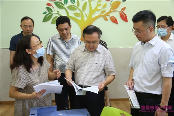 市委宣传部长王国斌调研我校文明校园创建工作