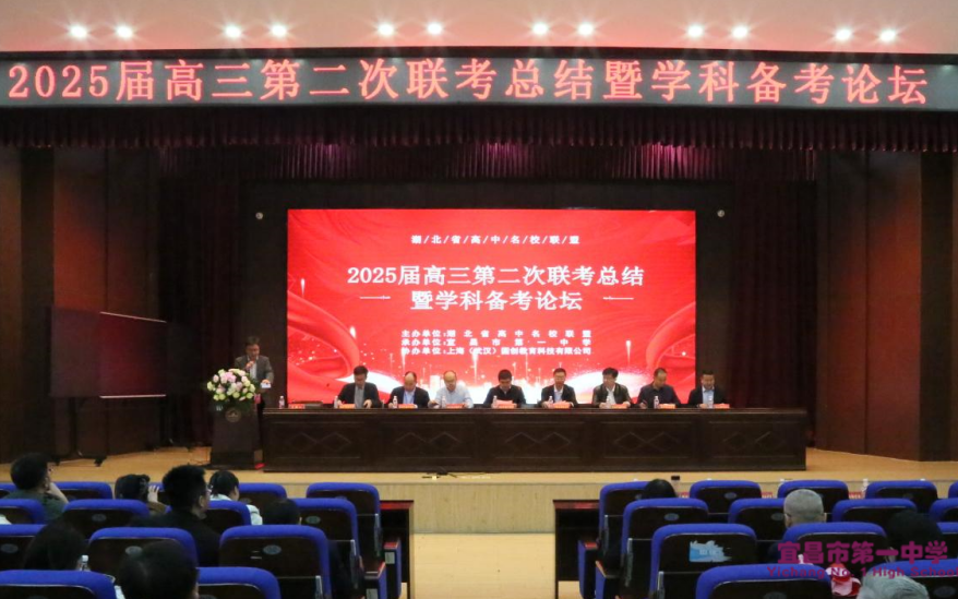 2025届高三第二次联考总结暨学科备考论坛在我校举行