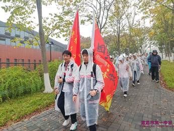 2024级学生阳光拉练百里行——传承红色精神  激励青春奋进